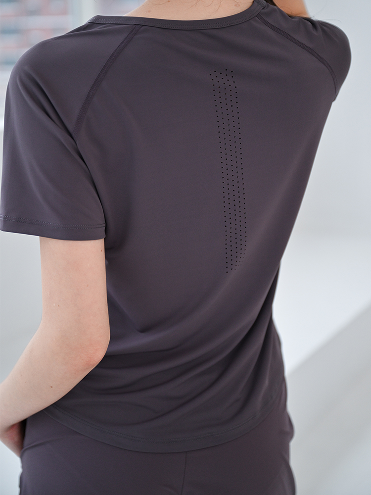 Pilates Yoga Morning - Camiseta de Yoga Transpirable y Delgada