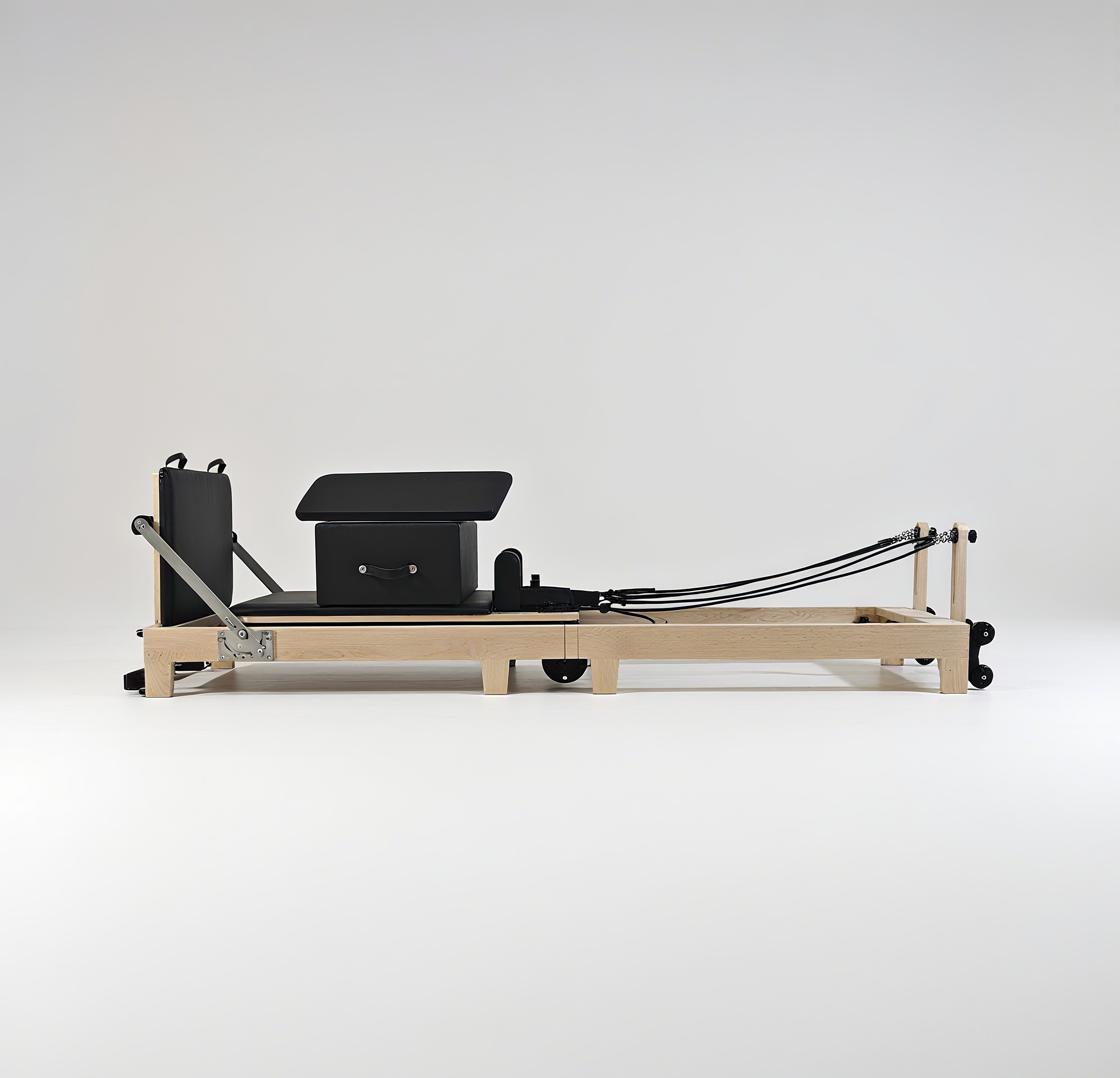 Pilates & Yoga With Harna - Reformer de Pilates Plegable de Madera