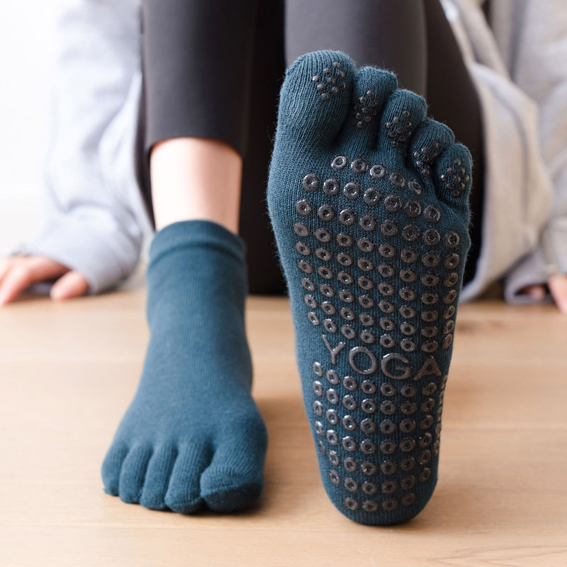 Fitness Yoga Pilates - Calcetines antideslizantes de Pilates para mujer,