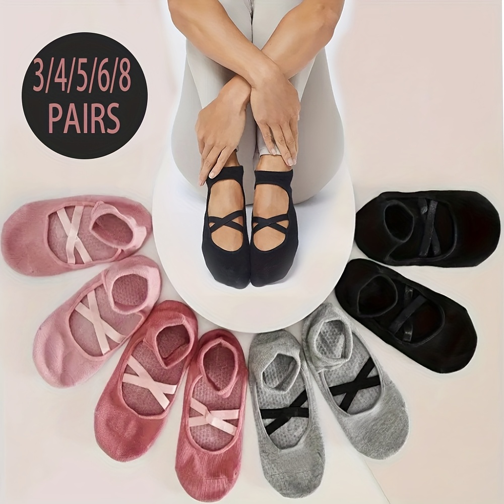 Pilates Yoga Gifts - Calcetines de yoga antideslizantes para mujer
