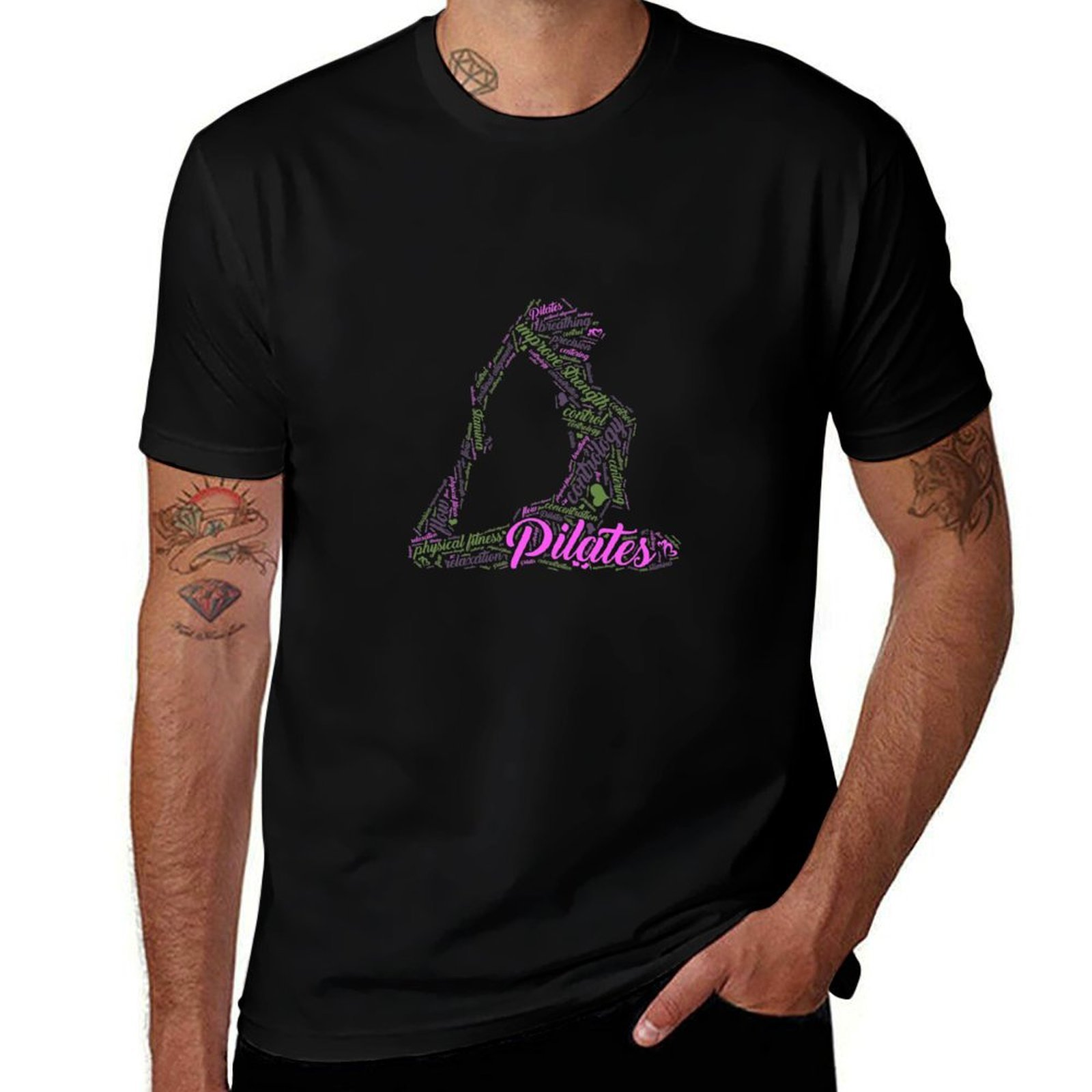 Pilates Yoga Gifts - Camiseta divertida con diseño de nubes