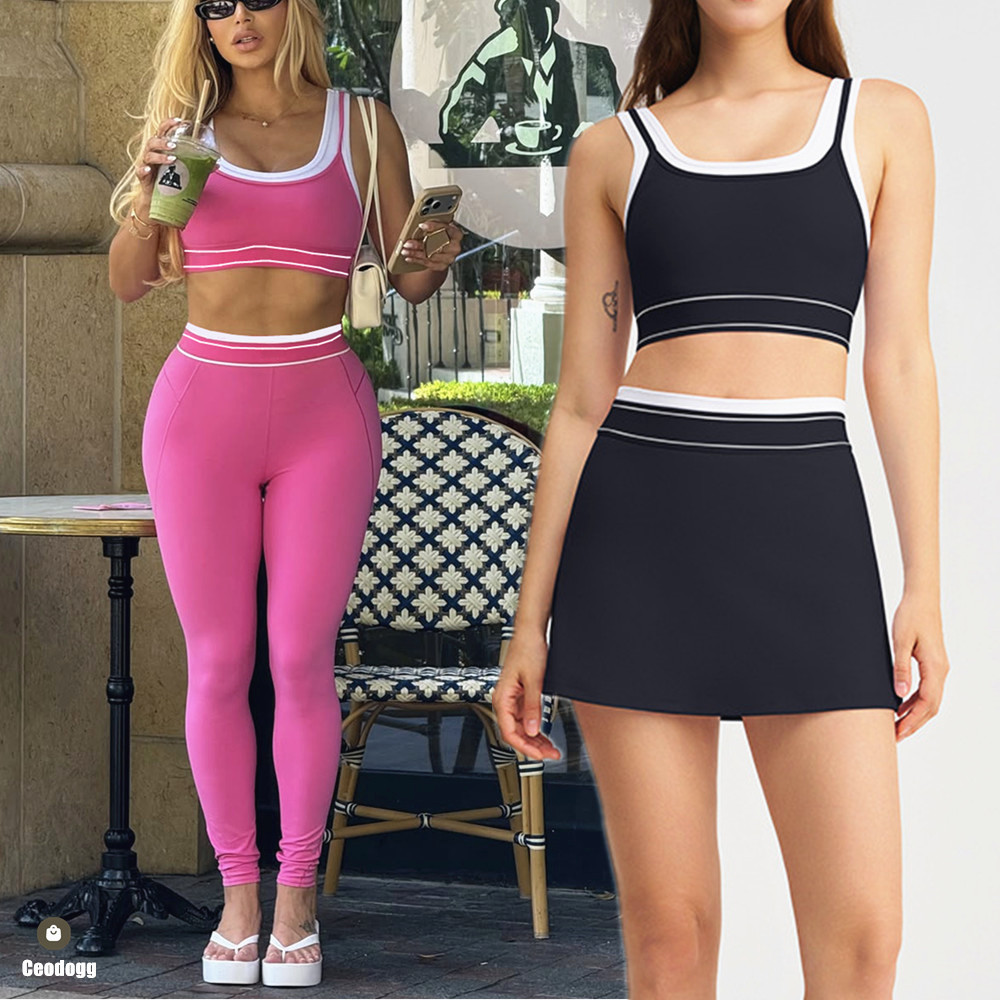Fitness Yoga Pilates - Conjunto de Yoga de 2 Piezas
