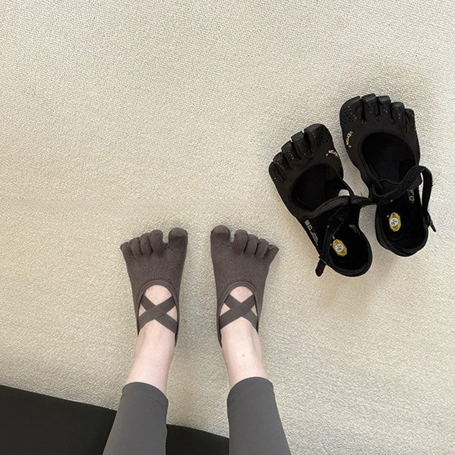 Fitness Yoga Pilates - Calcetines de Yoga para Mujer con