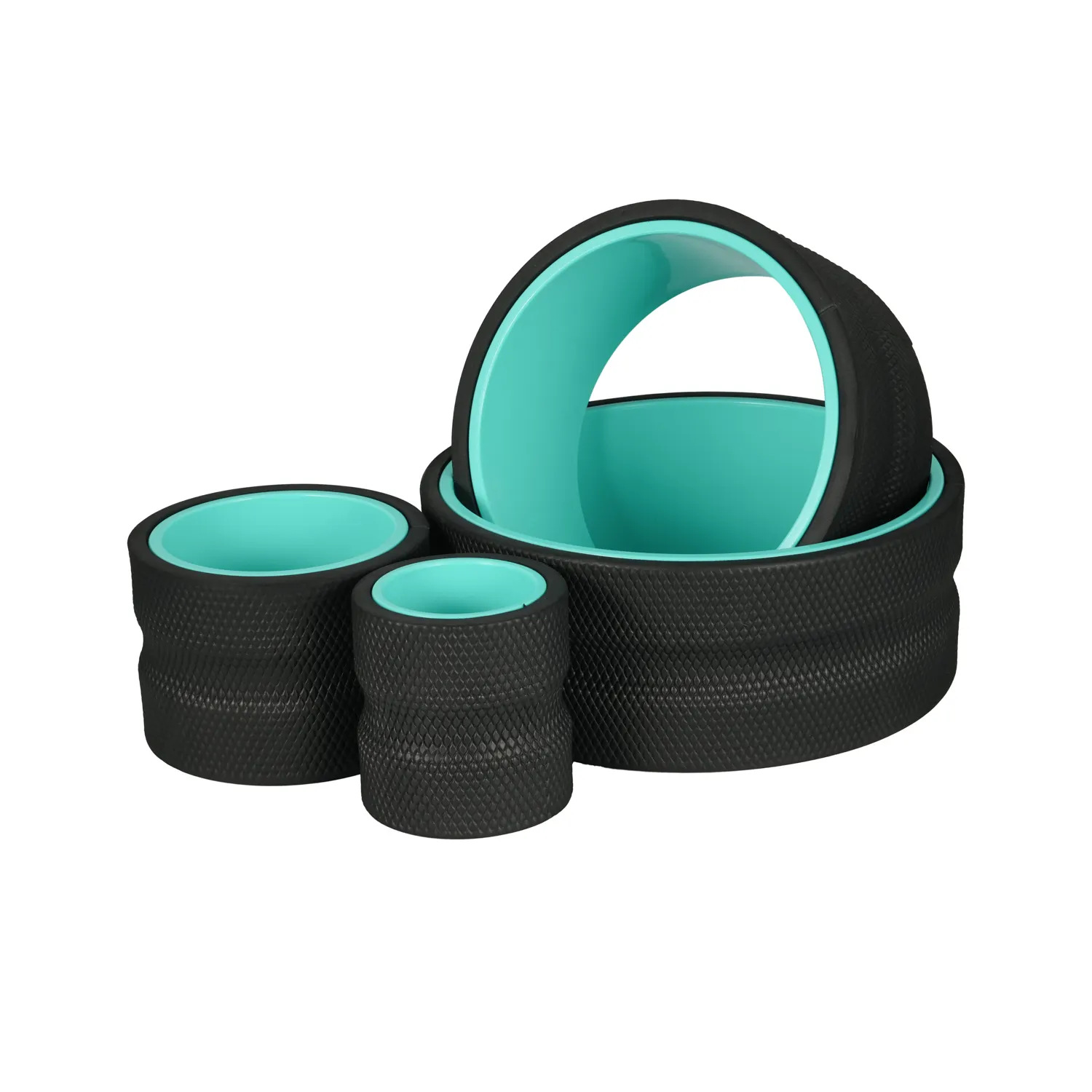 Yoga Wheel Dharma - Rueda de Yoga EVA, Set de