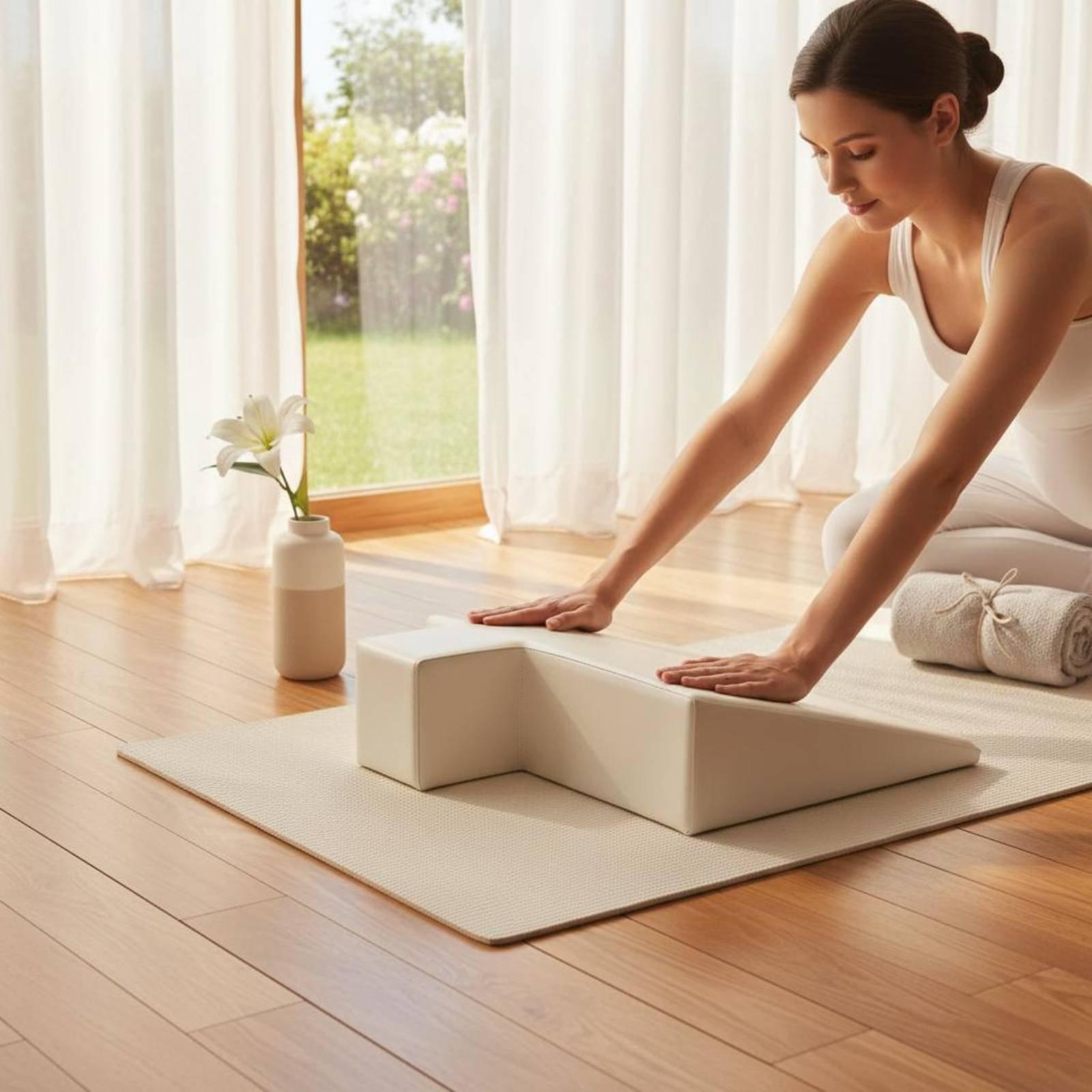 Pilates & Yoga With Harna - Cojín de Soporte para Maternidad, Espuma