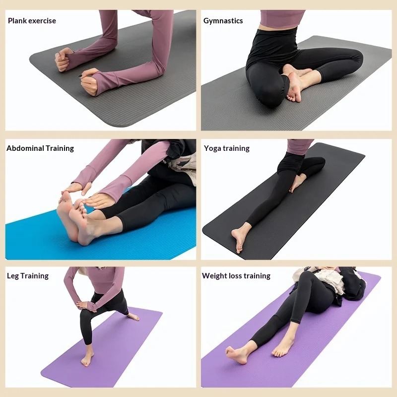 Tapete de Yoga Extra Grueso An - Pilates Yoga Mat Workout reseña y precio