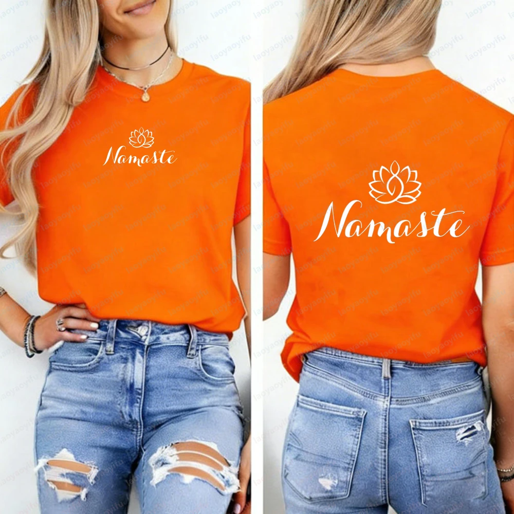 Camiseta Namaste con diseño de - Pilates Yoga Gifts reseña y precio