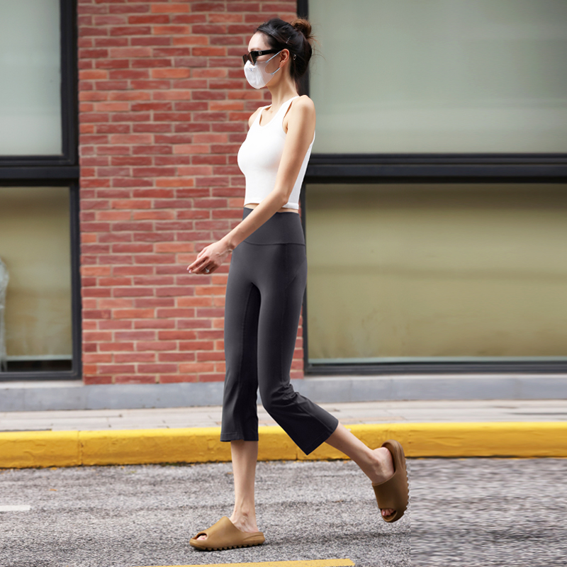 Pantalones de yoga acampanados - Pilates Yoga Roma reseña y precio