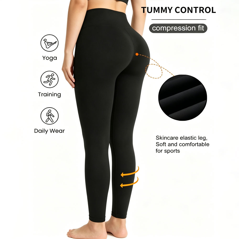 Leggings Deportivos de Alta El - Pilates Yoga Leggings reseña y precio