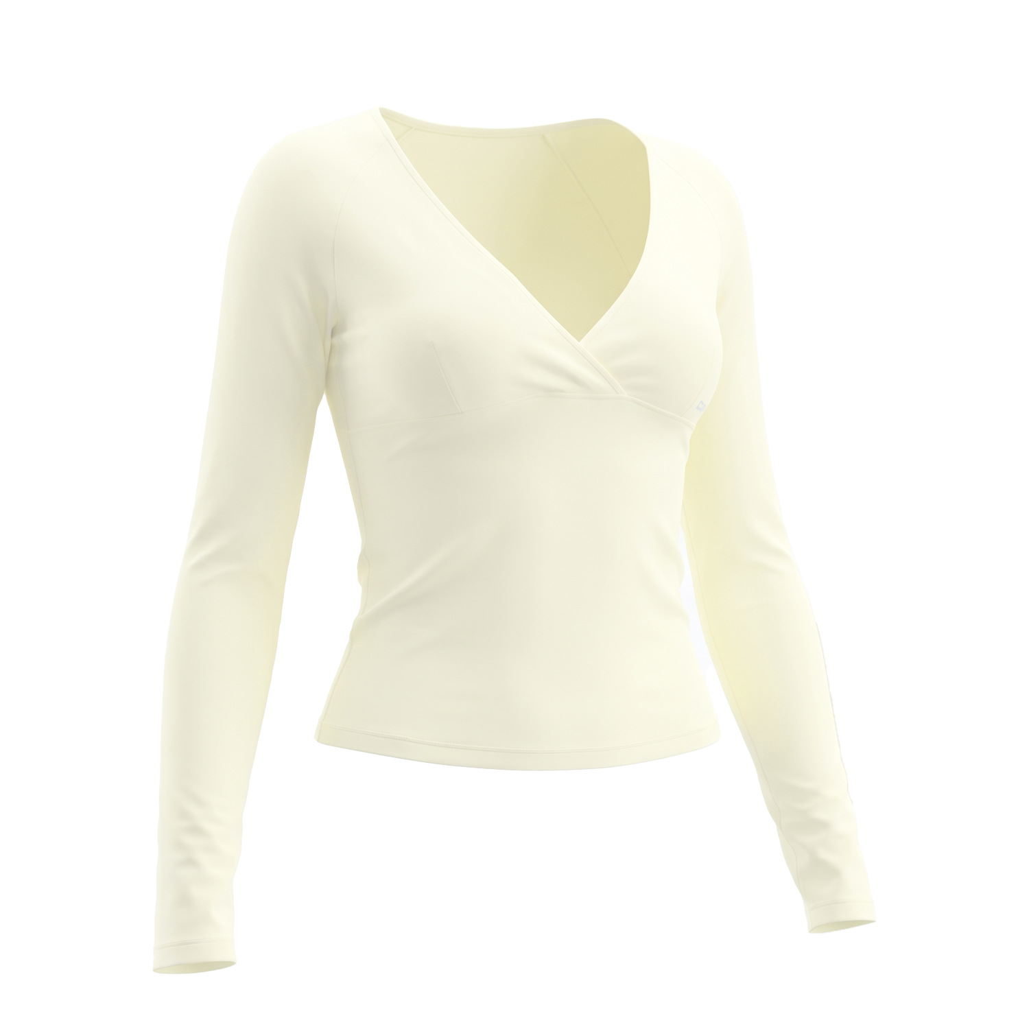 Nuevo top deportivo de manga l - Pilates Yoga Wrap Top reseña y precio