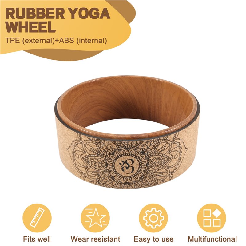 Rueda de Yoga A65G-Cork para P - Yoga Wheel Dharma reseña y precio