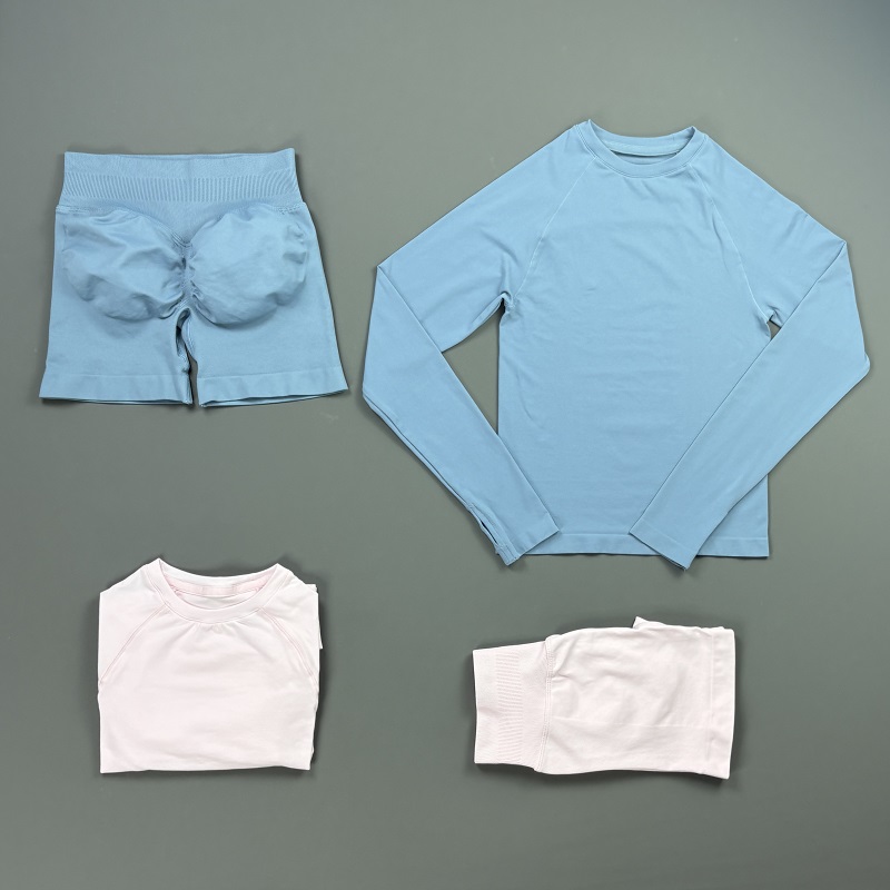 Conjunto Deportivo de 2 Piezas - Pilates Yoga Wrap Top reseña y precio