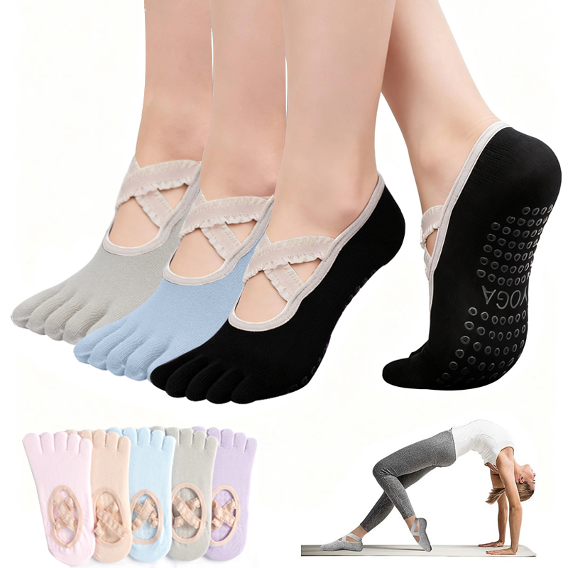 Calcetines de Pilates Antidesl - Fitness Yoga Pilates reseña y precio