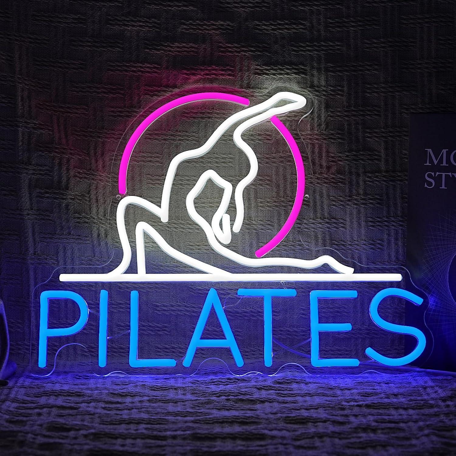Letrero de Neón de Yoga y Pila - Pilates Yoga Gifts reseña y precio