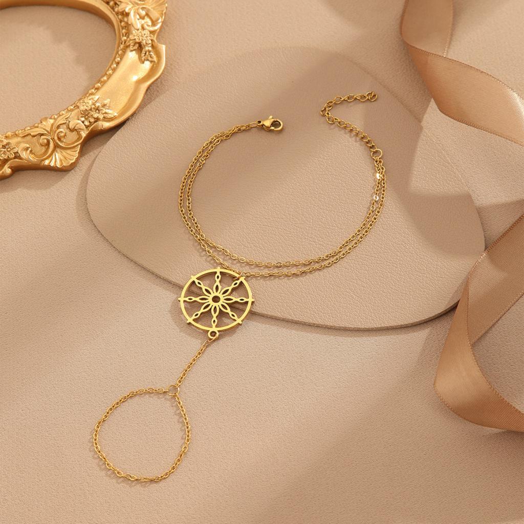 Todorova, tobillera con colgan - Yoga Wheel Dharma reseña y precio