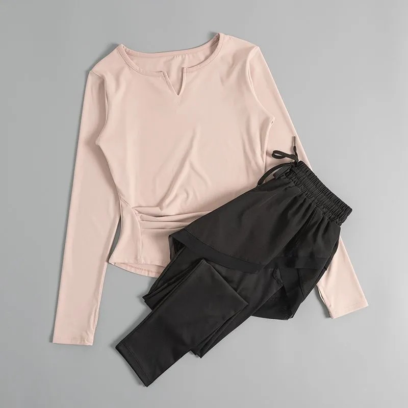 Traje de Yoga para mujer, Top  - Pilates Yoga Morning reseña y precio