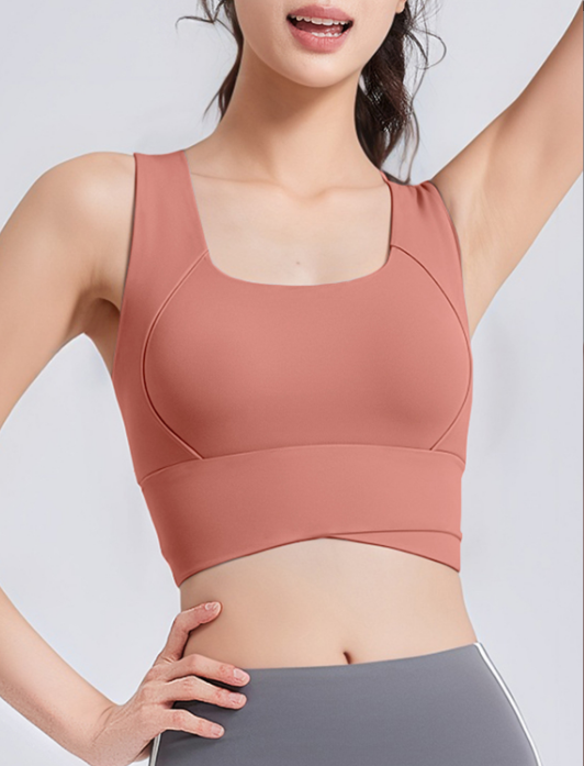 Sujetador deportivo de cintura - Pilates Yoga Wrap Top reseña y precio