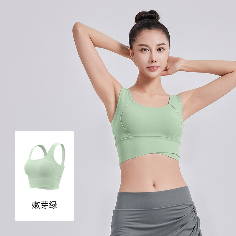 Sujetador deportivo de cintura - Pilates Yoga Wrap Top reseña y precio