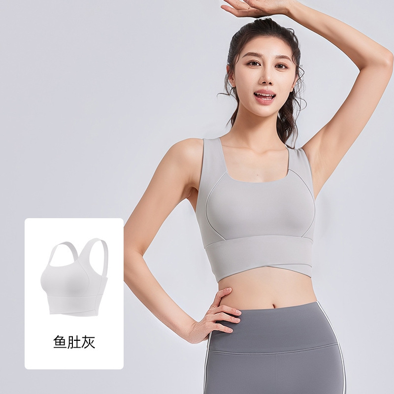 Sujetador deportivo de cintura - Pilates Yoga Wrap Top reseña y precio