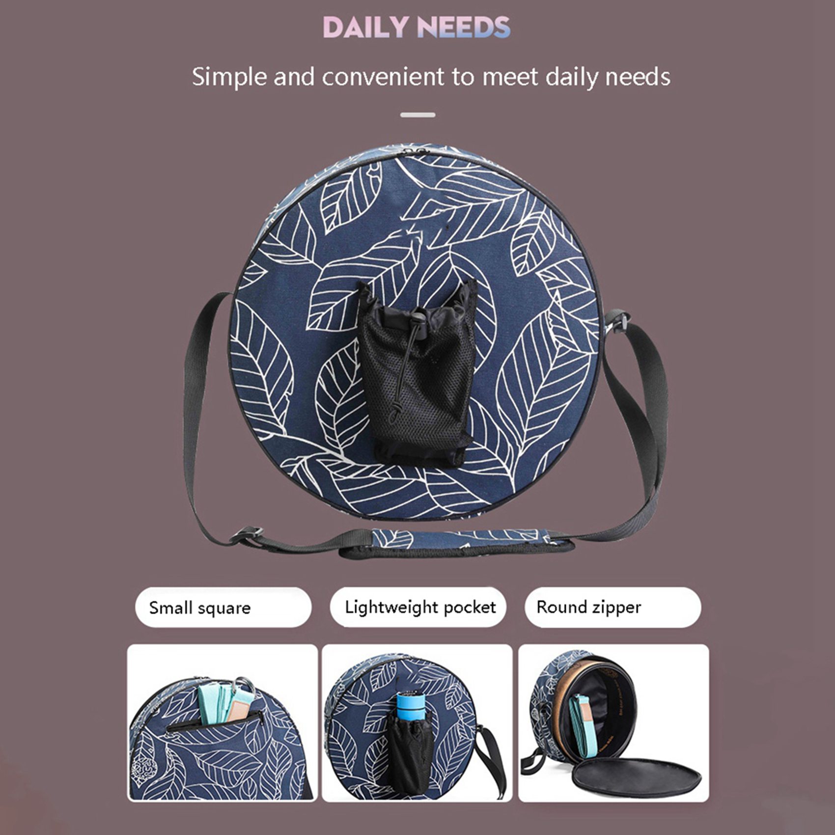 AEF6-2 Piezas Bolsa de Lona pa - Yoga Wheel Dharma reseña y precio