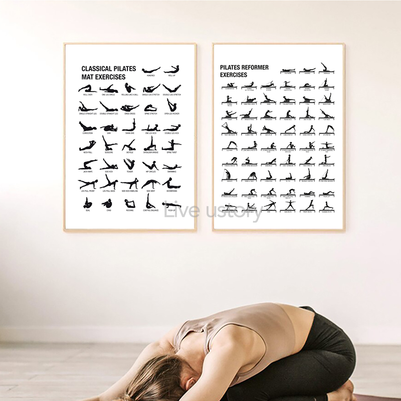Póster de Lona sin Marco para  - Pilates Yoga Gifts reseña y precio
