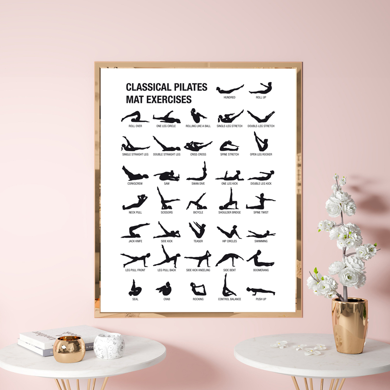 Póster de Lona sin Marco para  - Pilates Yoga Gifts reseña y precio