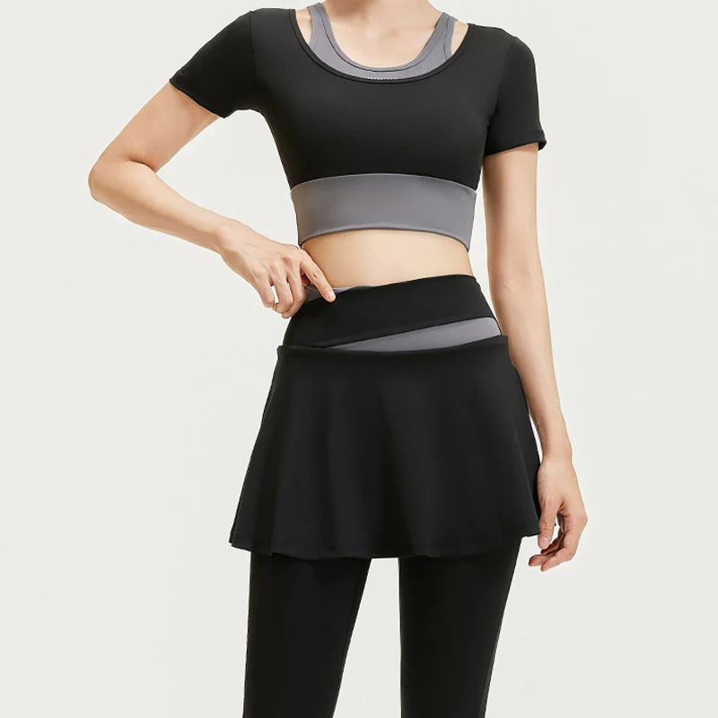 Conjunto de falda de tenis y Y - Pilates Yoga Morning reseña y precio