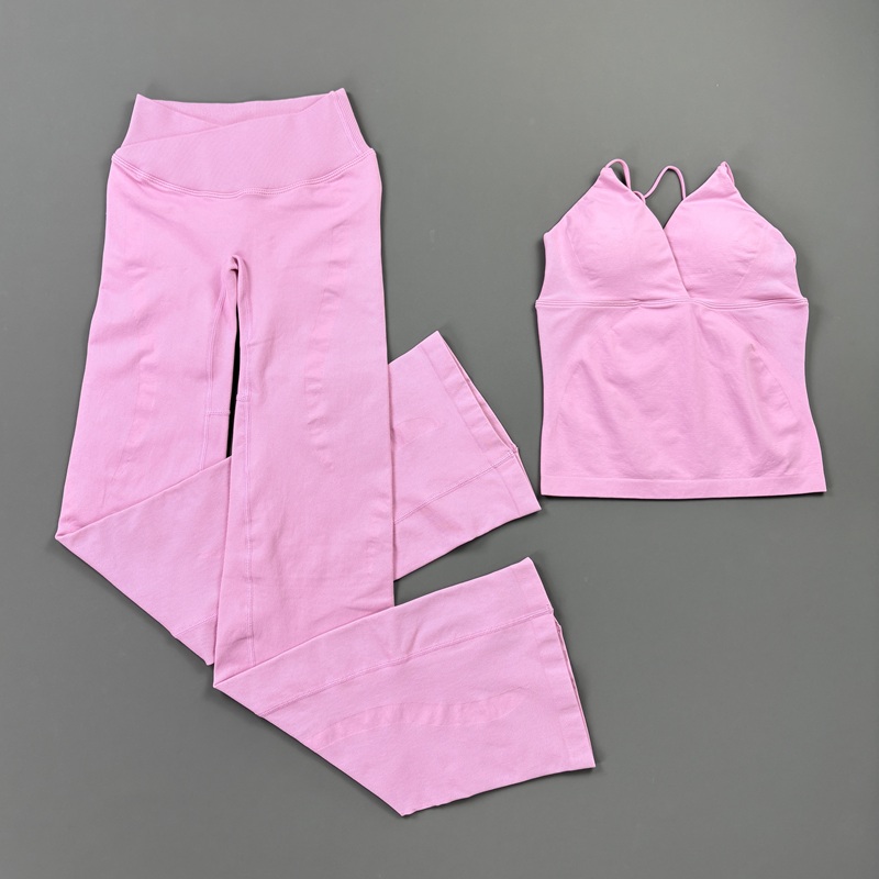 Conjunto Deportivo de 2 Piezas - Pilates Yoga Wrap Top reseña y precio
