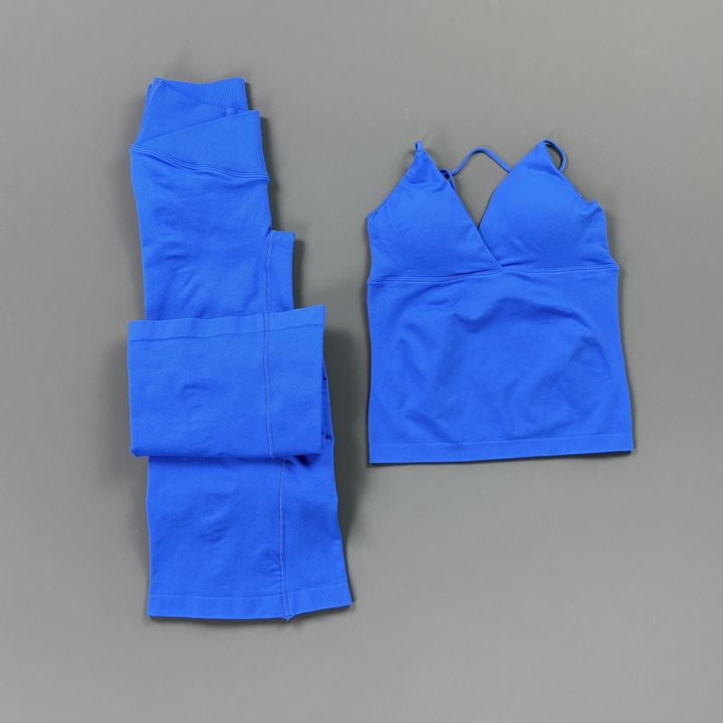Conjunto Deportivo de 2 Piezas - Pilates Yoga Wrap Top reseña y precio